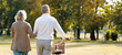 © Rapeepat - Caucasian elderly couples come to relax in the park during the summer. Of long holidays and Picnic. Tourism activities Of retire. Friendship, love and care your health. Health insurance concept