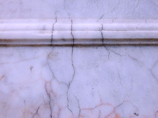 White marble texture with cracks and background for pattern design