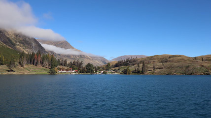 lake in the mountains