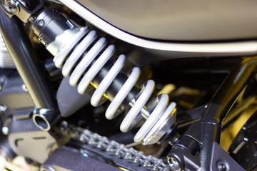 Shock Absorbers of Motorcycle for absorbing jolts