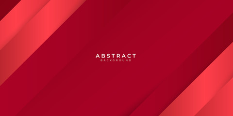 red bright line cut shadow abstract background vector illustration for presentation design. abstract