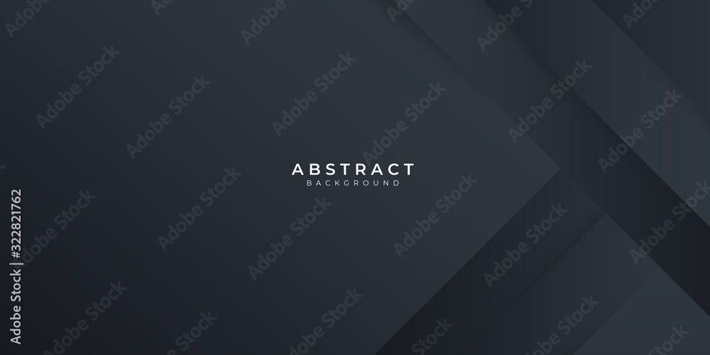 Black gradient silver abstract background vector for presentation ...
