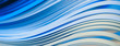 Abstract color wave curl strip paper background. Soft focus.