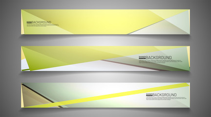 Vector material design banner background. Abstract creative concept of business modern graphic layout template.