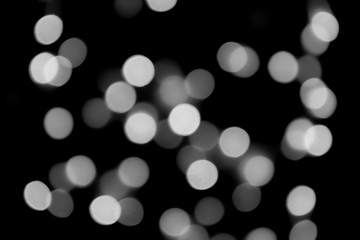 White Bokeh images abstract background