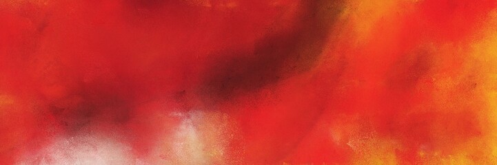 Fototapete - firebrick, dark salmon and peru color background with space for text or image. vintage texture, distressed old textured painted design. can be used as horizontal background texture