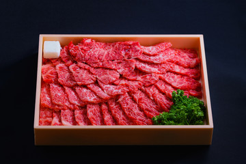 Japanese beef gift box ( named Furusato-nozei )	