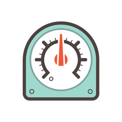 Wall Mural - gauge meter icon