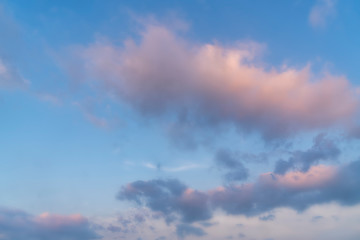 Wall Mural - beautiful sky and clouds landscape