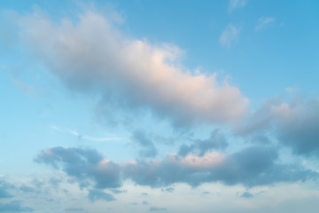 Wall Mural - beautiful sky and clouds landscape