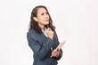 © Bordin - Beautiful businesswoman and her work