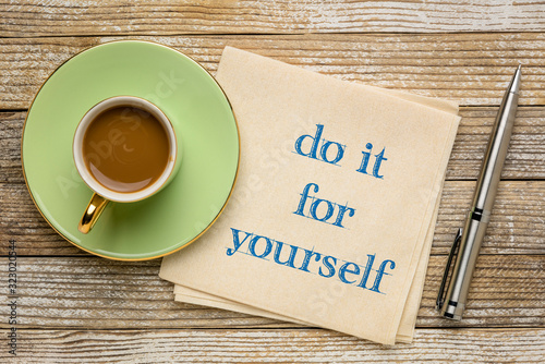 Cuadros en Lienzo do it for yourself inspirational note