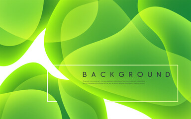Wall Mural - colorful abstract minimalist vector background with glowing fluid shapes