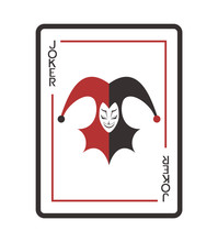 Creative design of joker card
