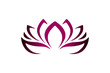 minimalist logo lotus