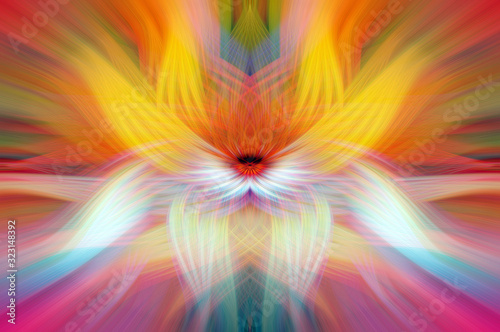 Abstract Twisted Light Fibers Anime Effects Background Overlay Blend Modern Fractal Floral Leaf Design Fantasy Majestic Background Illuminated Light Painting Computer Generated Majestic Wallpaper Buy This Stock Illustration And Explore Similar