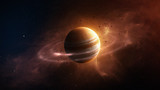 Fototapeta  - Jupiter Planet In The Space 