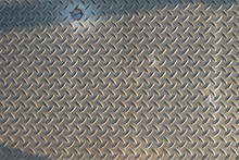White Silver Industrial Wall Diamond Steel Pattern Background