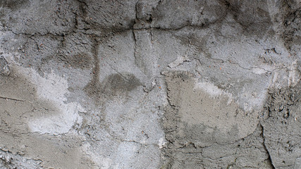 Poster - gray concrete surface with texture. background for the designer