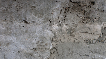 Poster - gray concrete surface with texture. background for the designer
