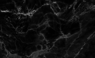 Wall Mural - abstract black natural marble texture background high resolution or design art work,dark stone floor