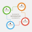 © Vectosome - Presentation Template design. Business data graphs. Vector financial and marketing charts.