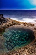 Krabbenfelsen Natural Pool, Castillo Caleta De Fuste, Fuerteventura. 
