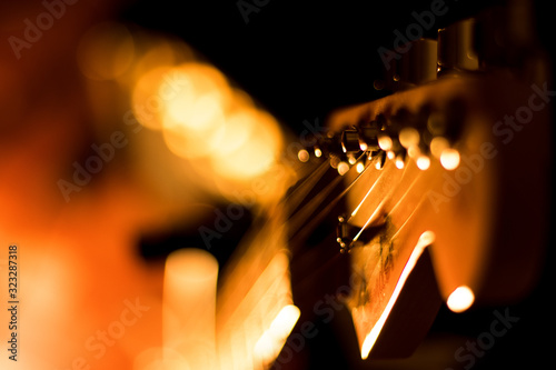 Cuadros en Lienzo Frender Stratocaster from the top