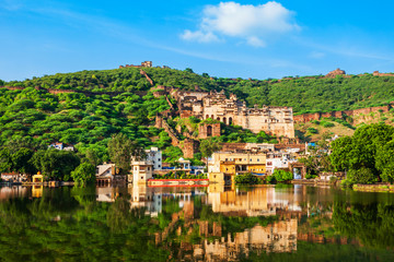 Wall Mural - Bundi town panoramic view, India