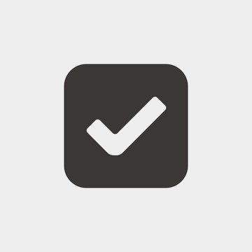 check icon vector illustration and symbol for website and graphic design