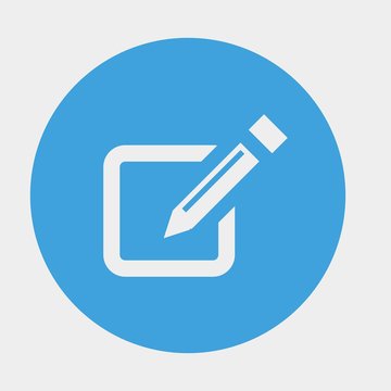 editing icon vector illustration and symbol for website and graphic design