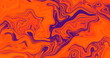 Abstract orange neon holographic gradient rainbow animation. 4K motion graphic. Trendy vibrant texture, fashion textile, neon colour, ambient graphic design, screen saver Lava, nougat, caramel, amber