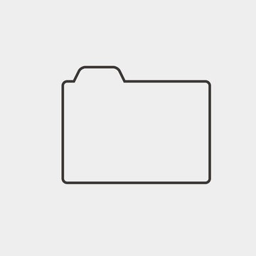 file icon vector illustration and symbol for website and graphic design