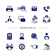 BUSINESS ICON SET