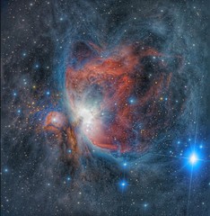 background of nebula and stars