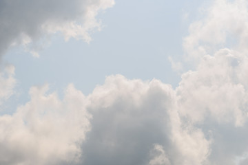 The nature of dark sky with cloudy in the morning.