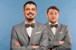 © pavel_shishkin - Two handsome positive men in formal clothes