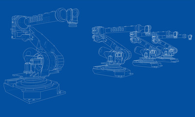 Poster - a industral robots manipulators