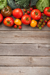 Canvas Print - Fresh garden tomatoes