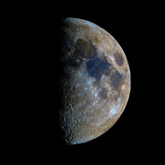 Wall Mural - quarter moon