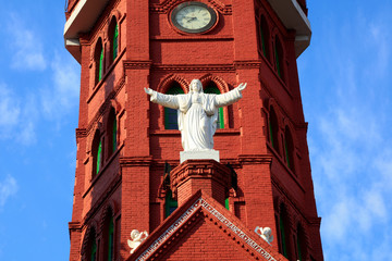 Jesus sculpture in Catholic Church