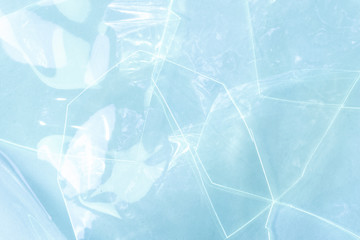 Poster - broken glass  in luxurious  style, geometric pattern background 
