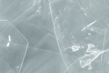 Poster - broken glass  in luxurious  style, geometric pattern background 