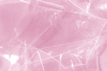 Poster - broken glass  in luxurious  style, geometric pattern background 