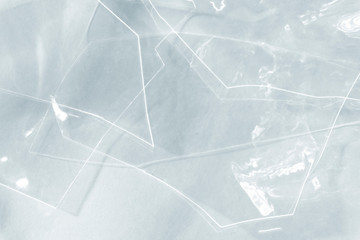 Poster - broken glass  in luxurious  style, geometric pattern background 