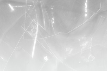 Poster - broken glass  in luxurious  style, geometric pattern background 