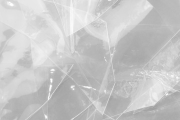 Poster - broken glass  in luxurious  style, geometric pattern background 
