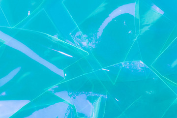 Poster - broken glass  in luxurious  style, geometric pattern background 
