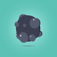 Leinwandbilder - bubbles isometric icon. simple color vector of science icons for ui and ux, website or mobile applic