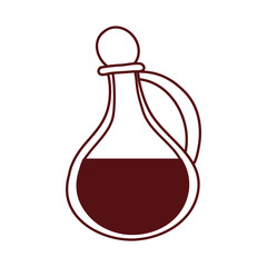 Poster - wine jar drink isolated icon